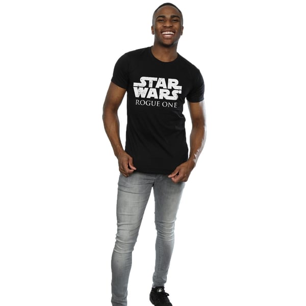 Star Wars Mens Rogue One Logo T-paita