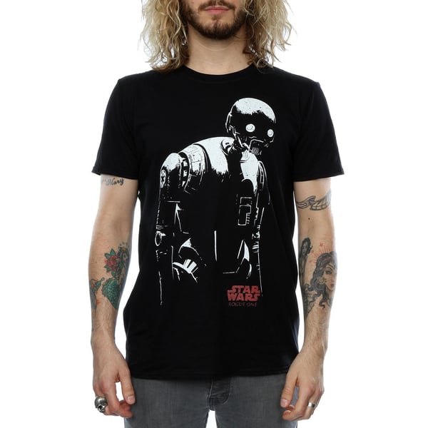 Star Wars Mens Rogue One K-2SO T-paita