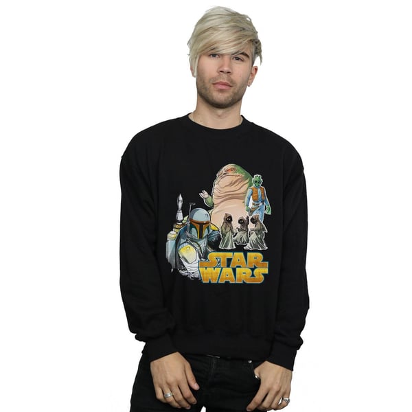 Star Wars Mens Vintage Montage Sweatshirt