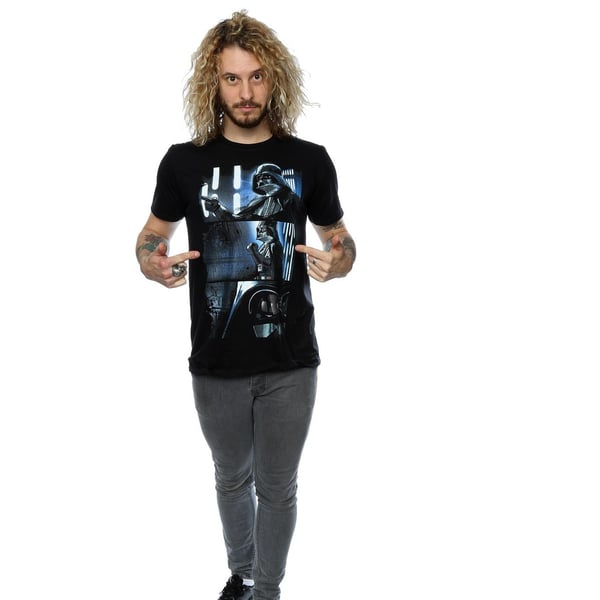 Star Wars Mens Rogue One Darth Vader Comic Strip T-Shirt