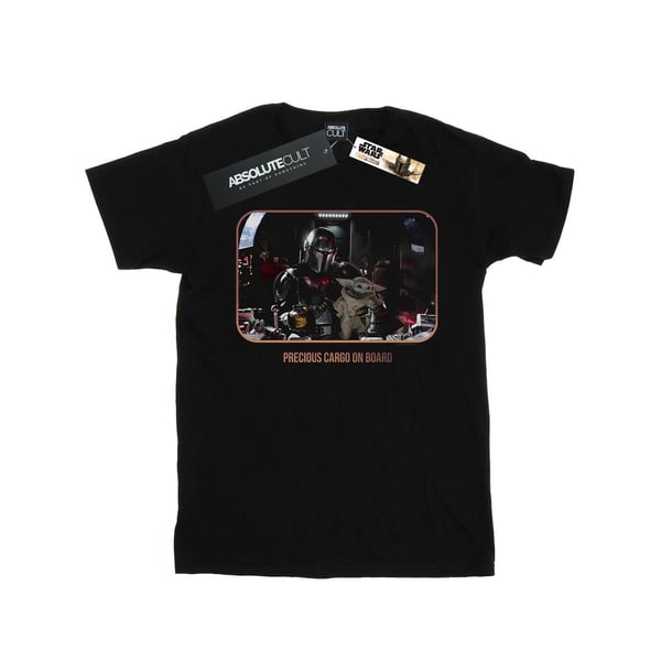 Star Wars Womens/Ladies The Mandalorian Precious Cargo Cotton Boyfriend T-Shirt
