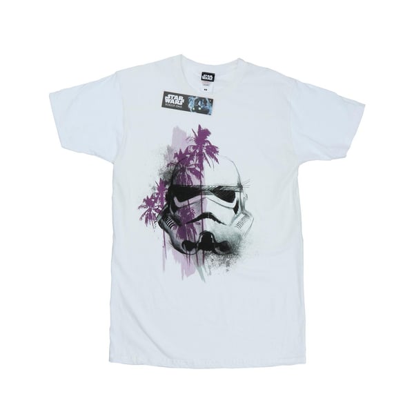 Star Wars Mens Rogue One Stormtrooper Palm Trees T-Shirt