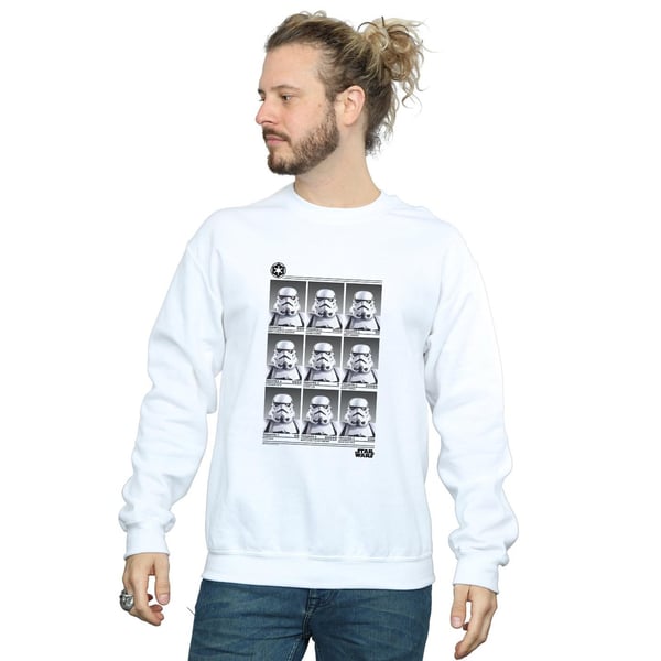 Star Wars Mens Stormtrooper Yearbook Sweatshirt