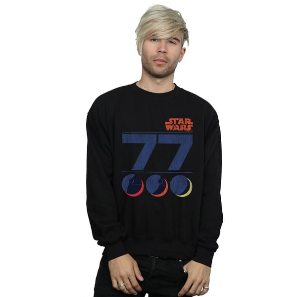 Star Wars Mens Retro 77 Death Star Sweatshirt