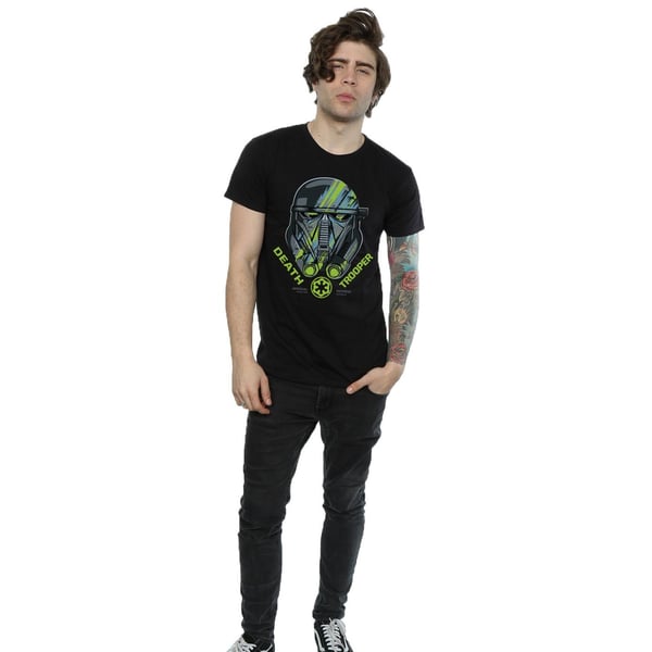 Star Wars Mens Rogue One Death Trooper Helmet T-Shirt