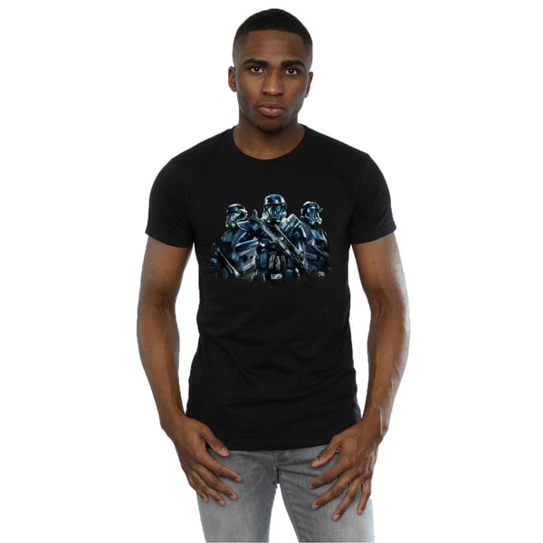 Star Wars Miesten Rogue One Death Trooper Squadron T-paita