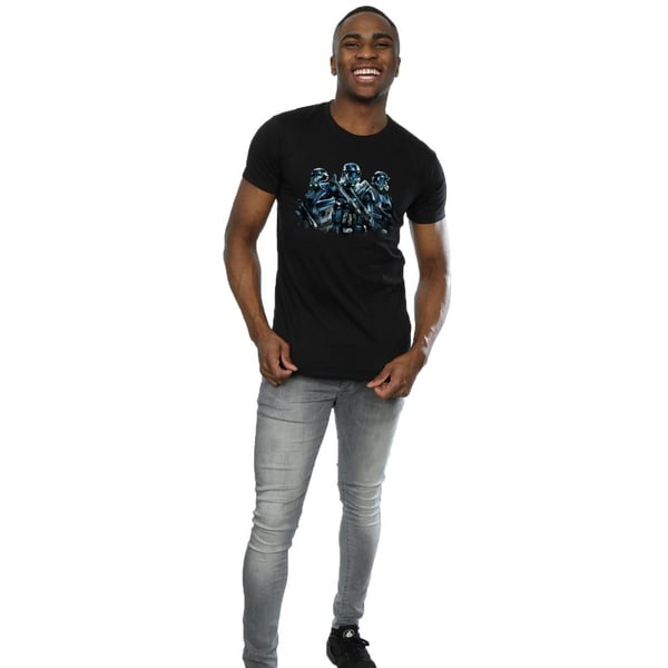 Star Wars Miesten Rogue One Death Trooper Squadron T-paita