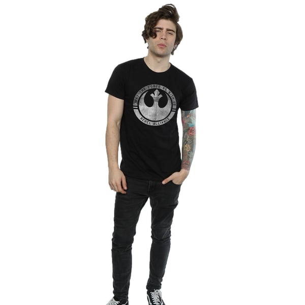 Star Wars Mens Rogue One May The Force Be With Us T-Shirt