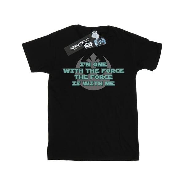 Star Wars Mens Rogue One I´m One With The Force Vihreä T-paita