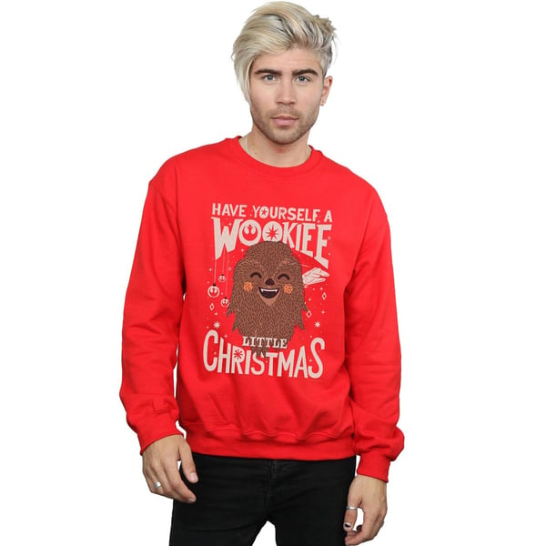 Star Wars Mens Wookiee Little Christmas Sweatshirt