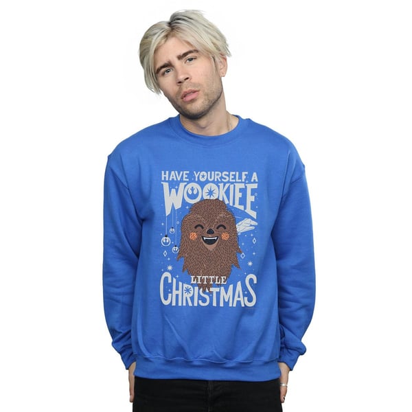 Star Wars Mens Wookiee Little Christmas Sweatshirt