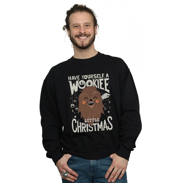 Star Wars Mens Wookiee Little Christmas Sweatshirt