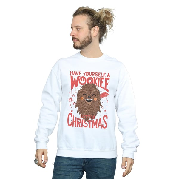 Star Wars Mens Wookiee Little Christmas Sweatshirt