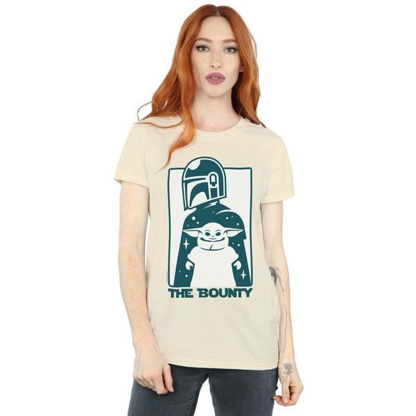 Star Wars Womens/Ladies The Mandalorian The Bounty Cotton Boyfriend T-Shirt