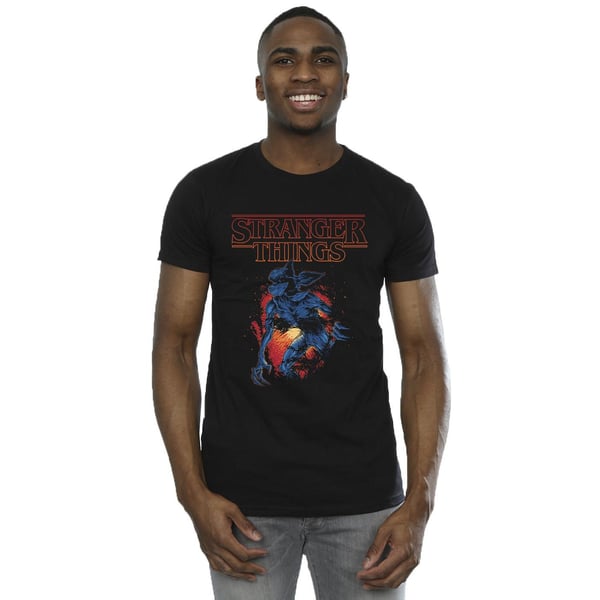 Netflix Mens Stranger Things Demo Cave T-Shirt