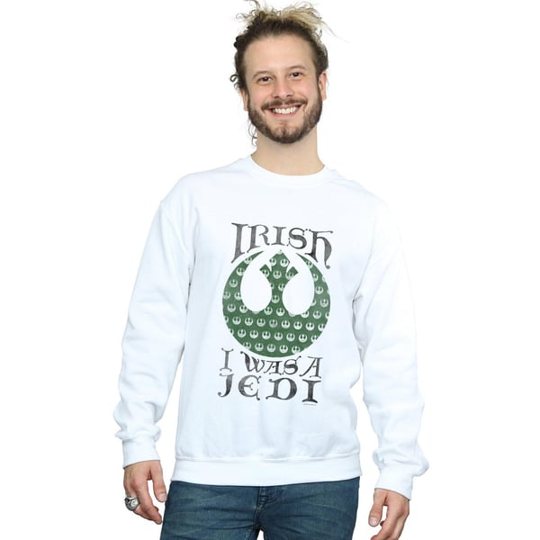 Star Wars Mens Irish I Was A Jedi Sweatshirt