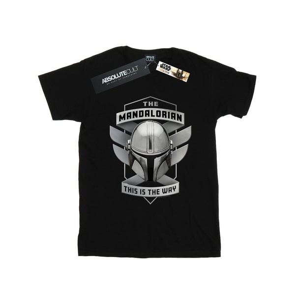 Star Wars Womens/Ladies The Mandalorian This Is The Way Mando Cotton Boyfriend T-Shirt
