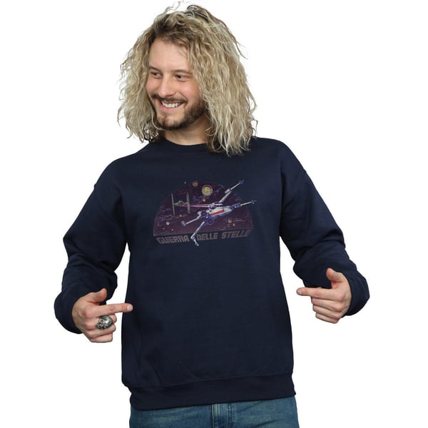 Star Wars Mens Italian Title X-Wing Sweatshirt