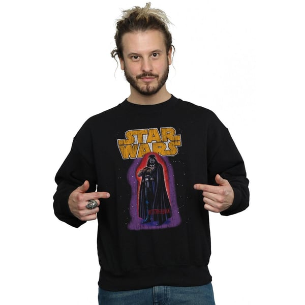 Star Wars Mens Darth Vader Vintage Sweatshirt