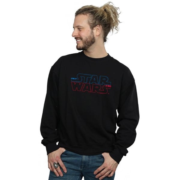 Star Wars Miesten Valosapeli Logo Collegepaita