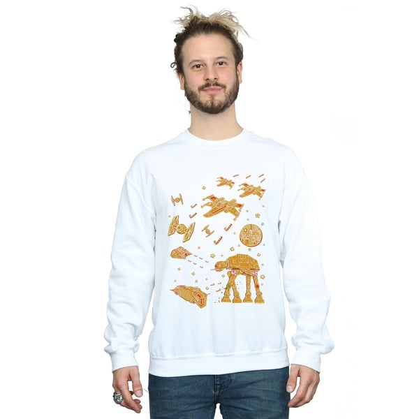 Star Wars Mens Gingerbread Battle Sweatshirt