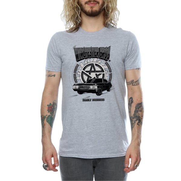 Supernatural Miesten Winchester Bros T-paita