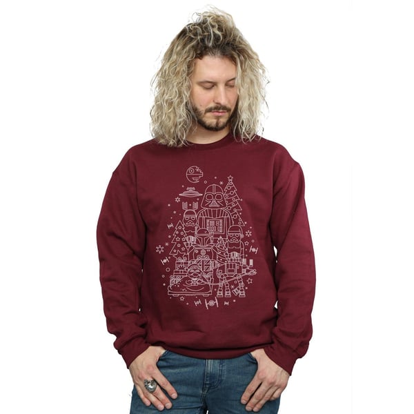 Star Wars Mens Empire Christmas Sweatshirt