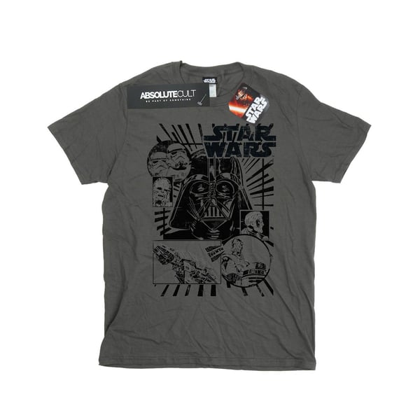 Star Wars Mens Darth Vader Montage T-Shirt