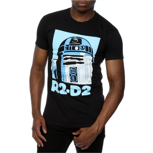 Star Wars Mens R2-D2 Poster T-Shirt