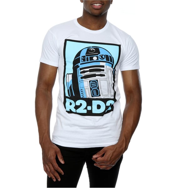 Star Wars Miesten R2-D2 Juliste T-paita