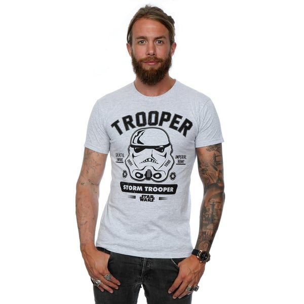 Star Wars Mens Stormtrooper Collegiate T-Shirt