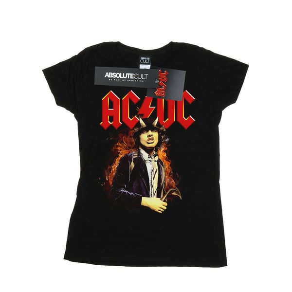 AC/DC naisten Angus Highway To Hell -puuvillainen T-paita