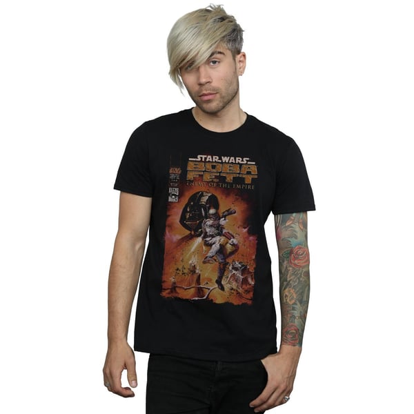 Star Wars Miesten Boba Fett Imperiumin Vihollinen T-paita