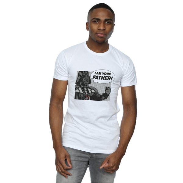 Star Wars Mens Darth Vader Pop Art T-Shirt