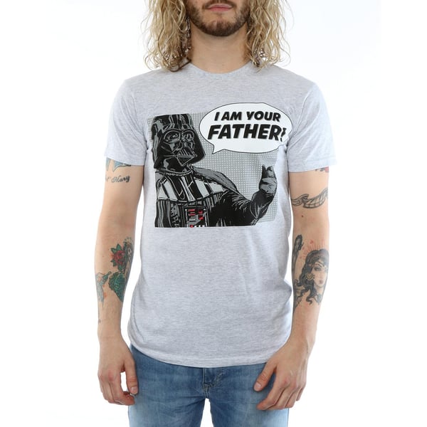 Star Wars Mens Darth Vader Pop Art T-Shirt