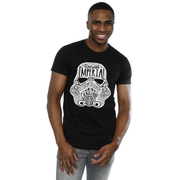 Star Wars Mens Stormtrooper Empire Helmet T-Shirt