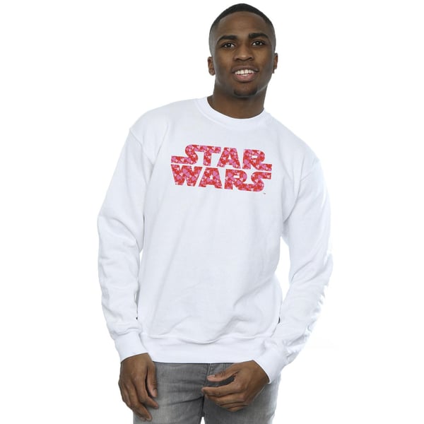 Star Wars Mens Heart Logo Sweatshirt