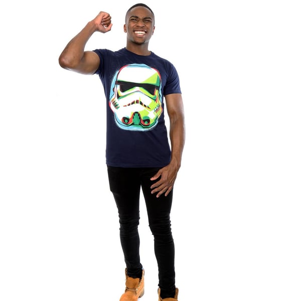 Star Wars Herr Stormtrooper Command Graffiti T-shirt
