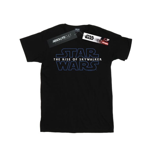 Star Wars The Rise Of Skywalker Naisten Logo Puuvillainen Boyfriend T-paita