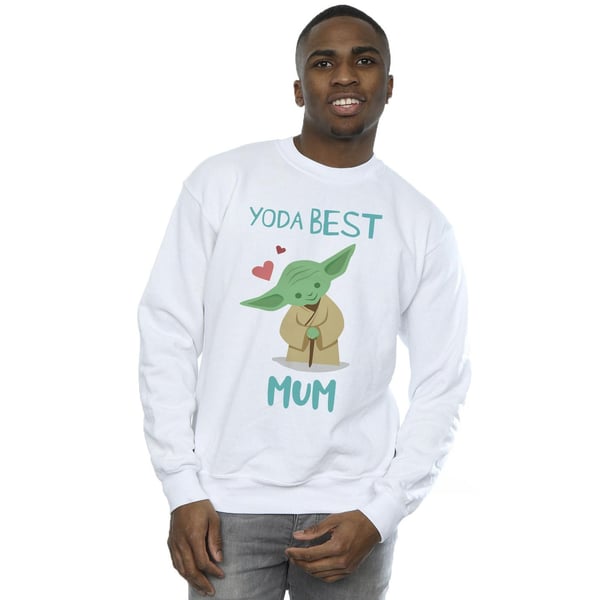 Star Wars Mens Yoda Best Mum Sweatshirt