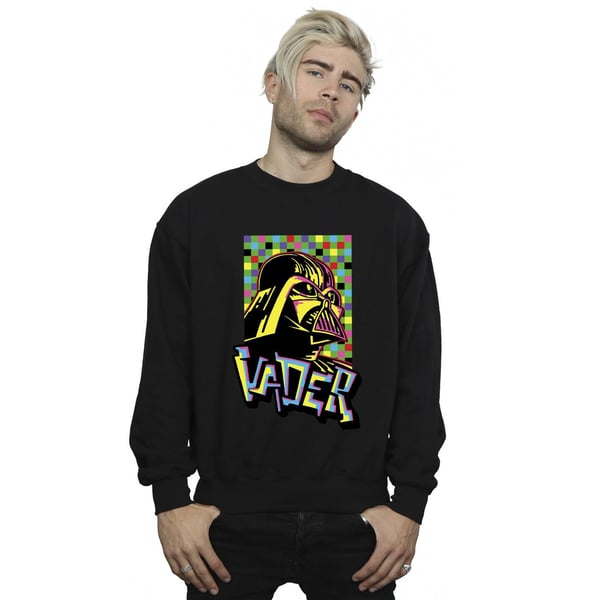 Star Wars Mens Vader Graffiti Pop Art Sweatshirt
