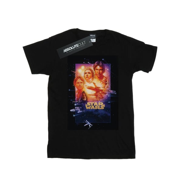 Star Wars Mens Episode IV Movie Poster T-Shirt