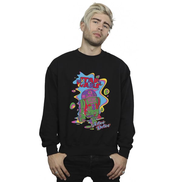 Star Wars Mens R2D2 Pop Art Sweatshirt