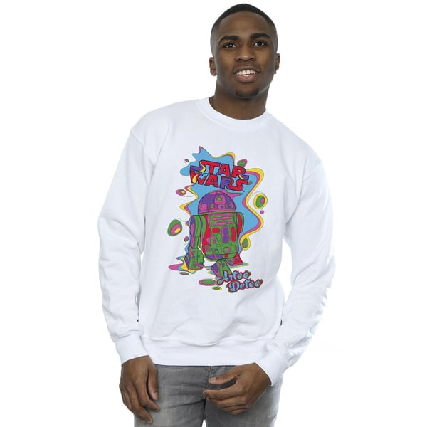 Star Wars Mens R2D2 Pop Art Sweatshirt