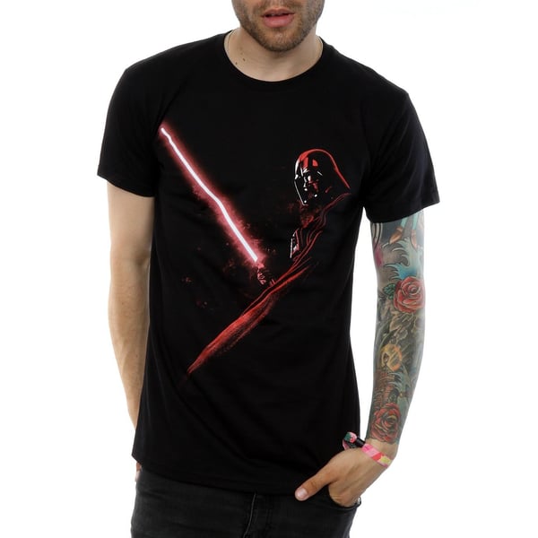 Star Wars Mens Darth Vader Shadow T-Shirt