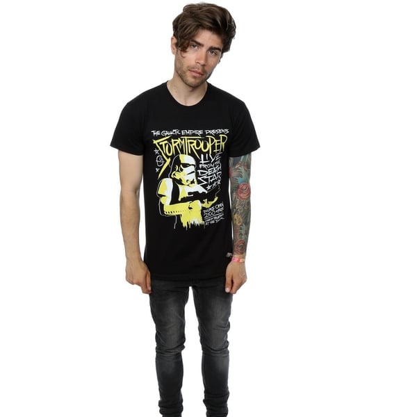 Star Wars Mens Stormtrooper Rock Poster T-Shirt