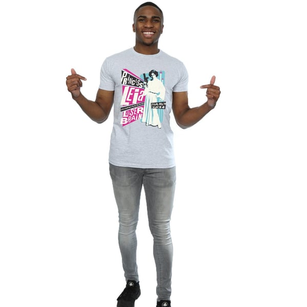 Star Wars Mens Princess Leia Rock Poster T-Shirt