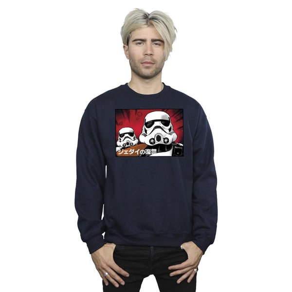 Star Wars Mens Stormtrooper Japanese Sweatshirt