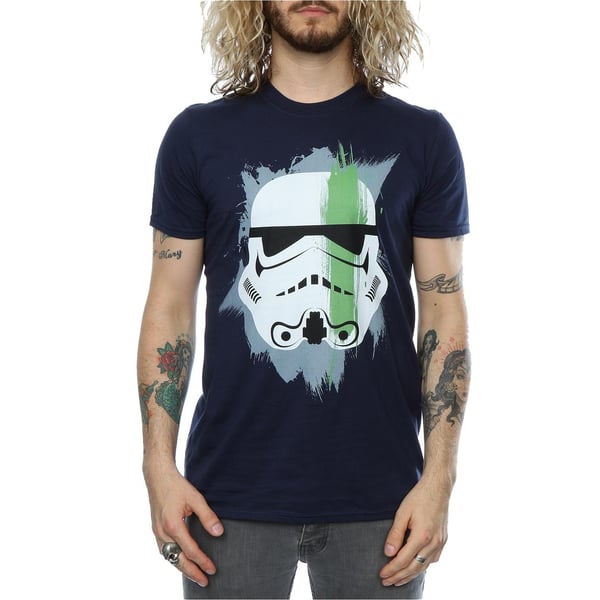 Star Wars Miesten Stormtrooper Paint Stroke T-paita