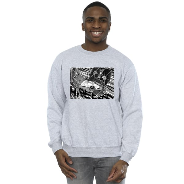 Star Wars Mens Anime Plane Sweatshirt